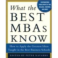 What the Best MBAs Know : How to Apply the Greatest Ideas Taught in the Best Business Schools