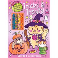 Tricks & Treats! Coloring & Activity with Confetti Crayons book cover, ISBN 9781667212760