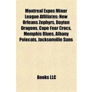 Montreal Expos Minor League Affiliates : New Orleans Zephyrs, Dayton Dragons, Cape Fear Crocs, Memphis Blues, Albany Polecats, Jacksonville Suns