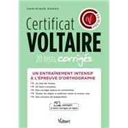 Certificat Voltaire - Un entraînement intensif à l'épreuve d'orthographe