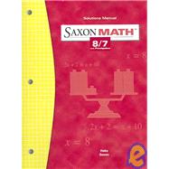 Saxon Math 8/7 with Prealgebra