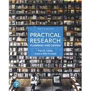 Practical Research Planning and Design plus MyLab Education with Pearson eText -- Access Card Package