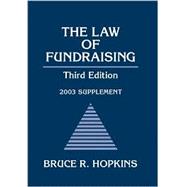 The Law of Fundraising, 2003 Supplement, Third Edition