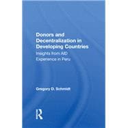 Donors And Decentralization In Developing Countries