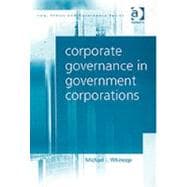Corporate Governance In Government Corporations