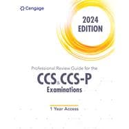 MindTap for Professional Review Guide for the CPC Examination, 2024 Edition: Online Exam Preparation, 2 terms Printed Access Card
