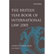 British Year Book of International Law 2005;  Volume 76