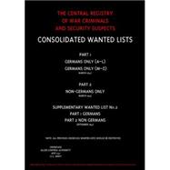 Crowcass, Central Registry of War Criminals And Security Suspects: Wanted Lists
