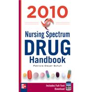 Nursing Spectrum Drug Handbook 2010, Fifth Edition, 5th Edition