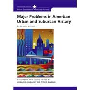 Major Problems in American Urban and Suburban History