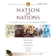 Nation of Nations Concise Volume I w/ After the Fact Interactive Salem Witch Trials, MP