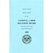National Labor Relations Board Annual Report 2009