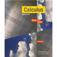 Calculus, Includes Access Code Card : Single-Variable
