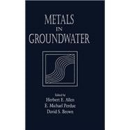 Metals in Groundwater