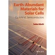 Earth-Abundant Materials for Solar Cells Cu2-II-IV-VI4 Semiconductors