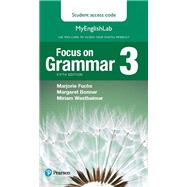 Focus on Grammar 3 MyLab English Access Code Card