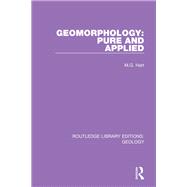 Geomorphology: Pure and Applied