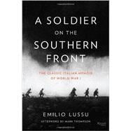 A Soldier on the Southern Front The Classic Italian Memoir of World War 1