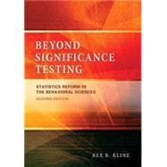 Beyond Significance Testing