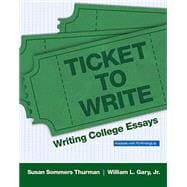 Ticket to Write Writing College Essays