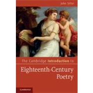 The Cambridge Introduction to Eighteenth-century Poetry