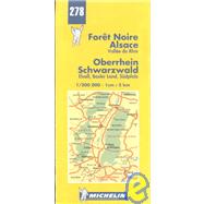 Michelin Foret Noire Alsace/Oberrhein Schwarzwald