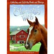 Charlotte's Web Coloring and Activity Book and Stamps