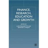 Finance, Research, Education and Growth