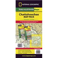 National Geographic Chattahoochee National Forest Map Pack Bundle