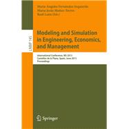 Modeling and Simulation in Engineering, Economics, and Management