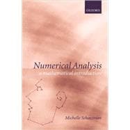 Numerical Analysis A Mathematical Introduction