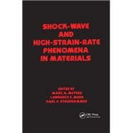 Shock Wave and High-strain-rate Phenomena in Materials