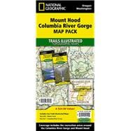 National Geographic Mt. Hood Map Pack Bundle Map