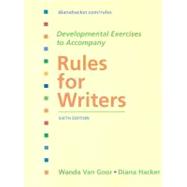 Developmental Exercises to Accompany Rules for Writers