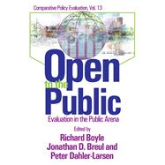 Open to the Public: Evaluation in the Public Sector