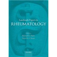 Landmark Papers in Rheumatology,9780191512797
