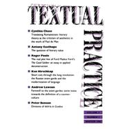 Textual Practice: Volume 4, Issue 3