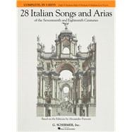 28 Italian Songs and Arias of the Seventeenth and Eighteenth Centuries