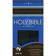 Checkbook Bible: New Century Version, Black