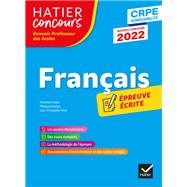 Français - CRPE 2022 - Epreuve écrite d'admissibilité