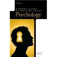 Short Guide to Writing About Psychology