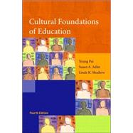 Cultural Foundations Of Education
