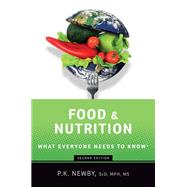 Food and Nutrition What Everyone Needs to Know® book cover, ISBN 9780197802816