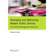 Managing and Reforming Modern Public Services