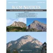 Notices of the International Congress of Chinese Mathematicians