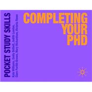 Completing Your PhD