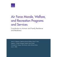 Air Force Morale, Welfare, and Recreation Programs and Services Contribution to Airman and Family Resilience and Readiness