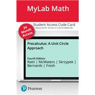 MyLab Math with Pearson eText -- 24-Month Access Card -- for Precalculus: A Unit Circle Approach