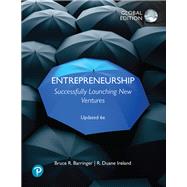 Entrepreneurship: Successfully Launching New Ventures, eBook, Updated 6e, Global Edition