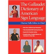 The Gallaudet Dictionary of American Sign Language (Book with DVD-ROM)